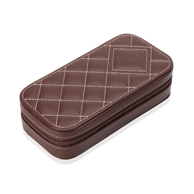 Invia Mörkbrun Etui för 1 klocka