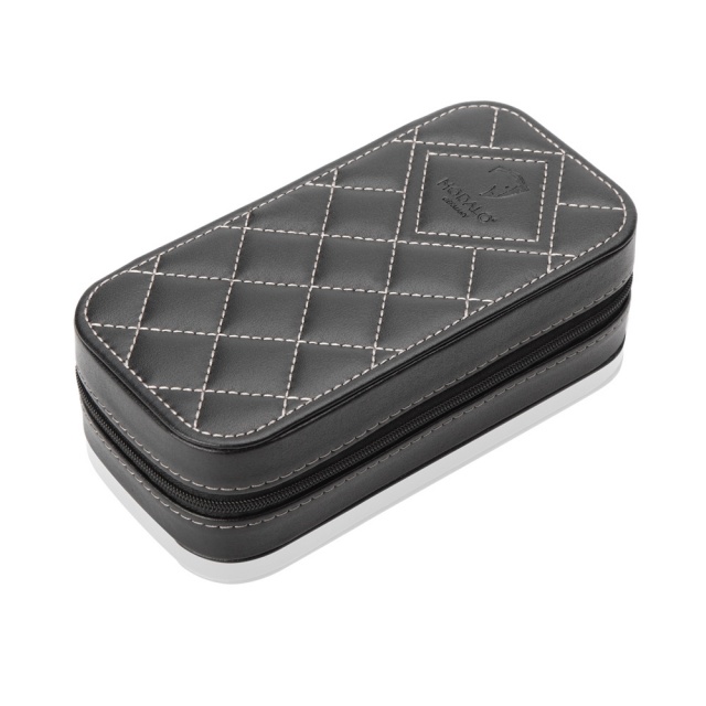 Invia Svart Etui för 2 klockor