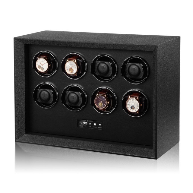 Safe System 80 MV4-T Svart – för 8 klockor