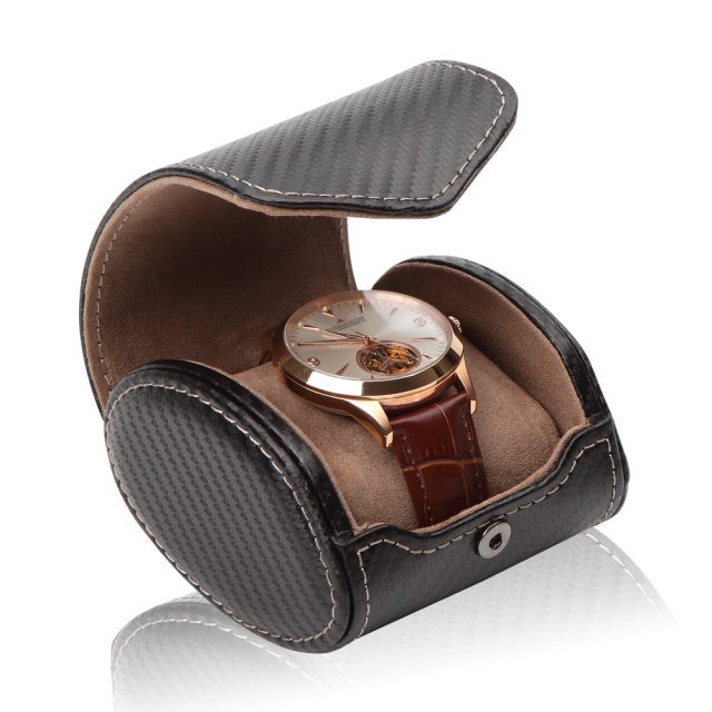 Aquila Carbon Etui för 1 klocka