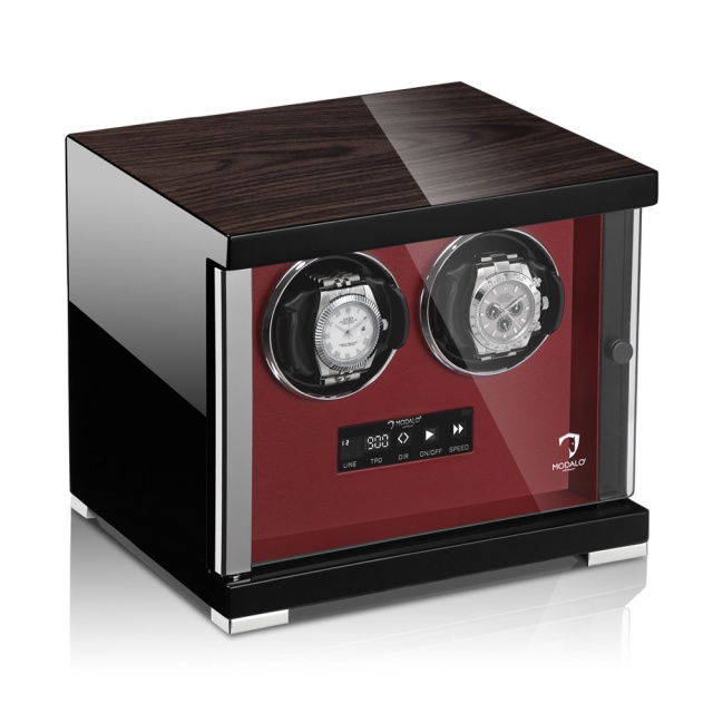 Showtime 20 MV4-T Svart Ebenholts/Röd – för 2 klockor