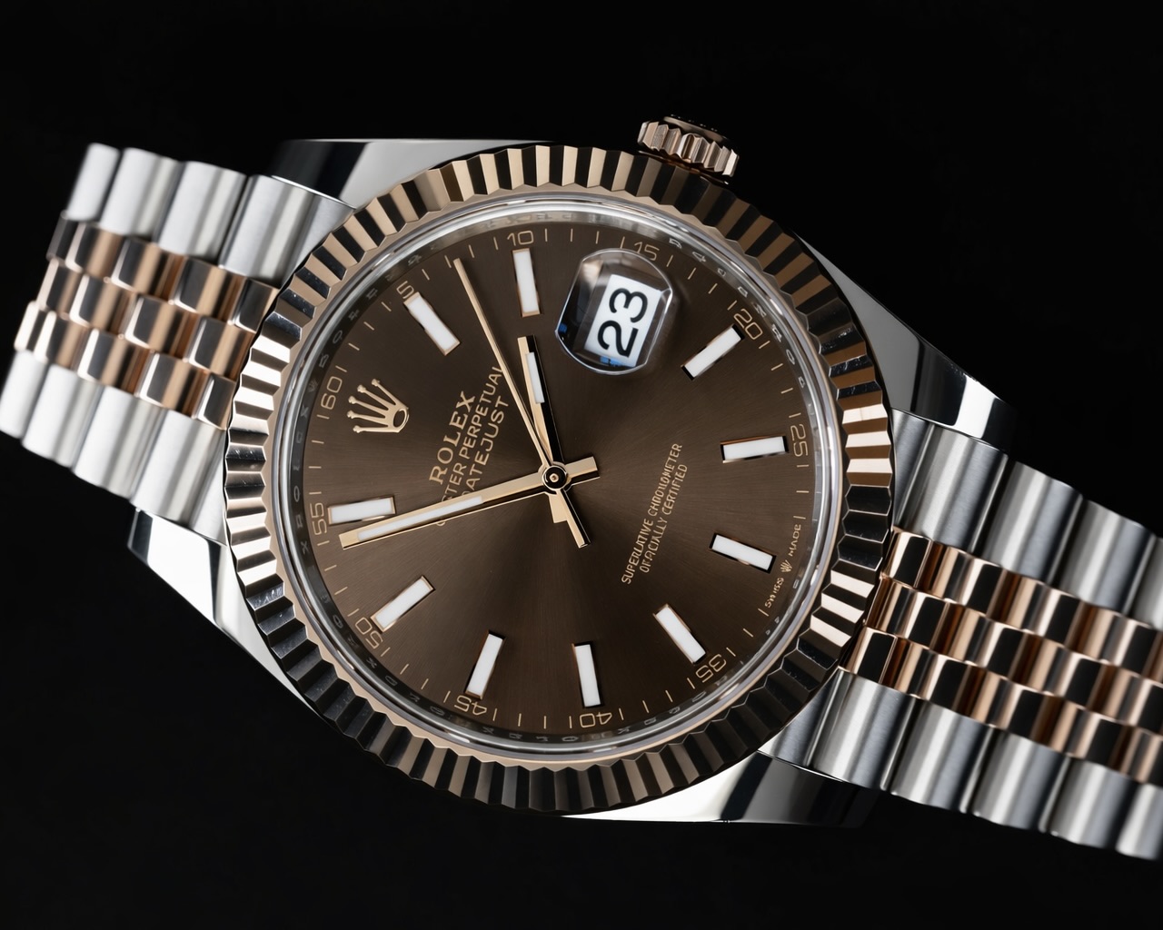 Rolex Datejust 126331 2024/12 Choklad
